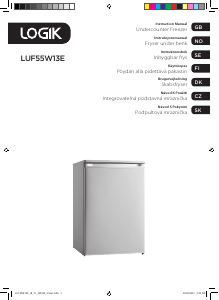 Manual Logik LUF55W13E Freezer