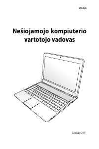 Vadovas Asus N45SL Nešiojamasis kompiuteris