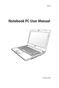 Manual Asus U31JG Laptop