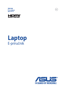Priručnik Asus TP300LA Transformer Book Flip Prijenosno računalo
