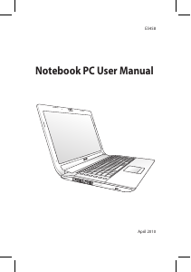 Manual Asus N73Jq Laptop