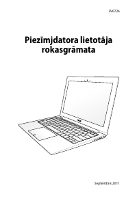Rokasgrāmata Asus UX21E ZenBook Klēpjdators