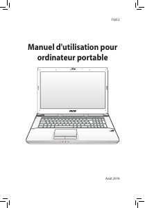 Mode d’emploi Asus G73Jw ROG Ordinateur portable