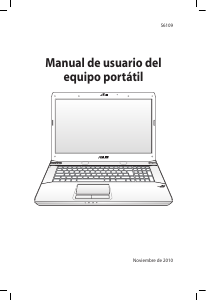 Manual de uso Asus G73SW ROG Portátil