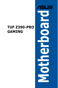 Manual Asus TUF Z390-PRO GAMING Motherboard
