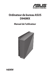 Manual Asus D940MX ProArt Station Desktop Computer