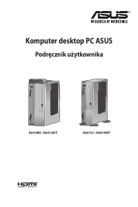 Instrukcja Asus D641SC PRO Komputer stacjonarny