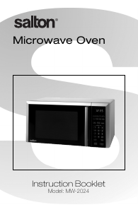 Manual Salton MW-2024 Microwave