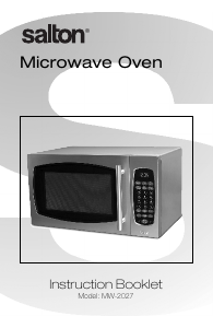 Manual Salton MW-2027 Microwave