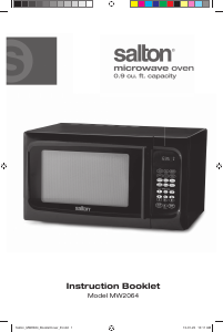 Manual Salton MW-2064 Microwave