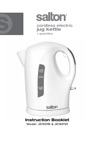 Manual Salton JK1641B Kettle