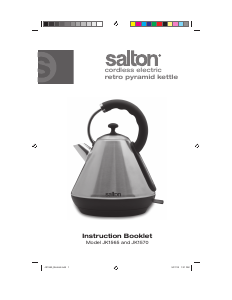 Bruksanvisning Salton JK1570 Vattenkokare