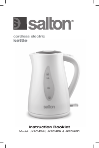 Manual Salton JK2014BK Kettle