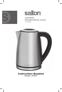 Manual Salton JK1657 Kettle