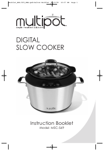 Manual Salton MSC-569 Multipot Slow Cooker