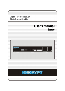 Handleiding Icecrypt S1500C Digitale ontvanger