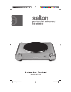 Handleiding Salton HP1502 Kookplaat