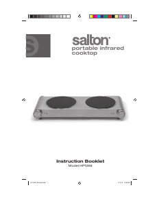 Handleiding Salton HP1269 Kookplaat