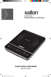 Manual Salton ID1562 Hob