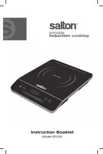 Handleiding Salton ID1553 Kookplaat
