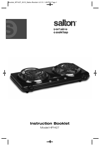 Manual Salton HP1427 Hob