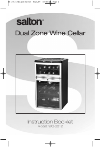 Manual Salton WC-2012 Wine Cabinet