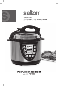Manual Salton PC1683 Pressure Cooker