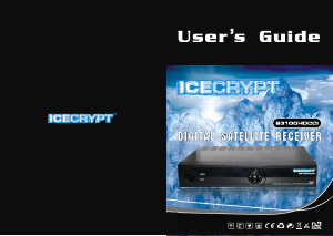 Manual Icecrypt S3100HDCCI Digital Receiver