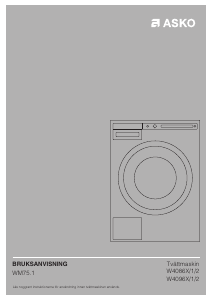 Bruksanvisning Asko W4086C.S/2 Tvättmaskin