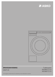 Bruksanvisning Asko W20967C.W/2 Tvättmaskin