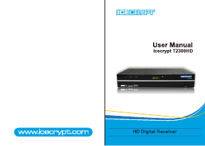 Manual Icecrypt T2300HD Digital Receiver