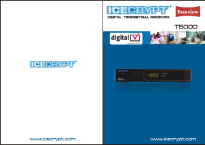 Handleiding Icecrypt T5000 Digitale ontvanger