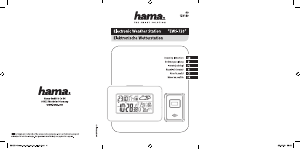 Manuál Hama EWS-720 Meteostanice