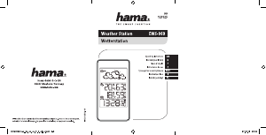 Manual de uso Hama EWS-860 Estación meteorológica