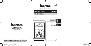 Manual Hama EWS-880 Weather Station