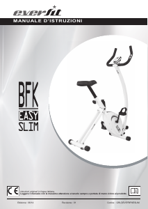 Manuale Everfit BFK Easy Slim Cyclette
