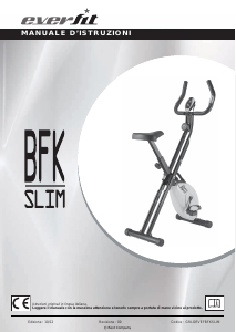 Manuale Everfit BFK Slim Cyclette