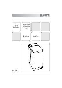 Manuale Zanussi ZWT 3002 Lavatrice