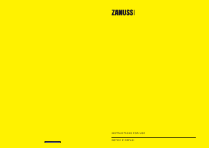 Handleiding Zanussi ZXT5050IE Fornuis