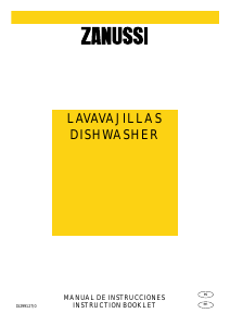 Manual Zanussi DW 6635 Dishwasher