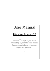 Manual Karbonn Titanium Frames S7 Mobile Phone