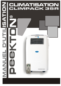 Mode d’emploi Peekton CLIMPACK 35R Climatiseur