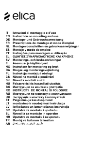 Manuale Elica Juno Cappa da cucina