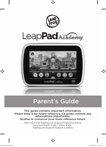 Mode d’emploi Leapfrog LeapPad Academy Tablette