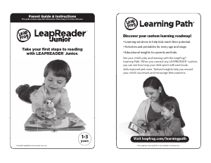 Handleiding Leapfrog LeapReader Junior E-reader