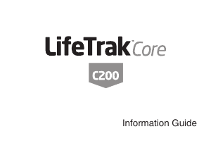 Handleiding Lifetrak C200 Core Activity tracker