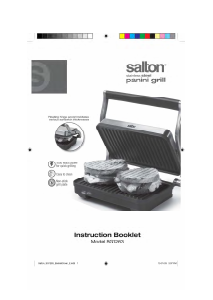 Handleiding Salton SG1263 Panini Contactgrill