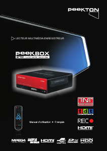 Mode d’emploi Peekton PEEKBOX 210 Lecteur multimédia