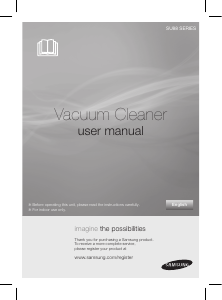 Manual Samsung SU8860 Vacuum Cleaner