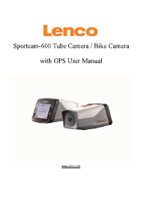 Manual Lenco Sportcam 600 Action Camera